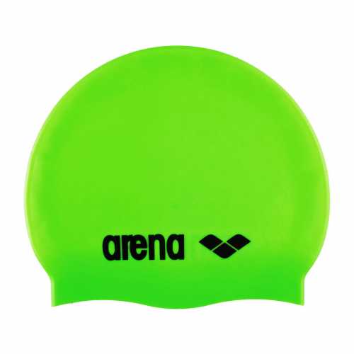 Шапочка для плавания детская ARENA Classic Silicone Jr, 91670 065, ЛАЙМ