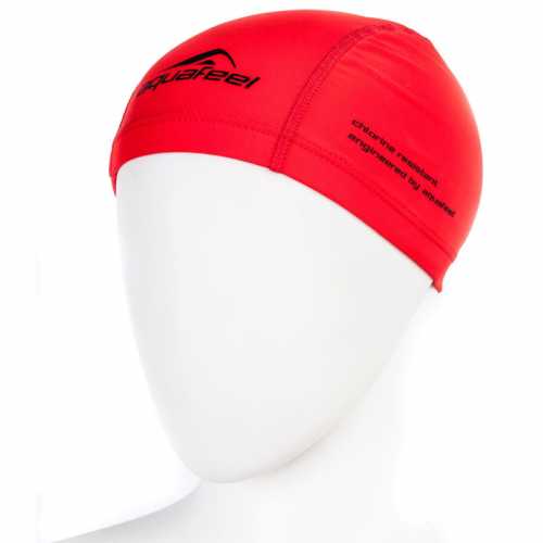 Шапочка для плавания FASHY Training Cap AquaFeel, 3255-40, красный