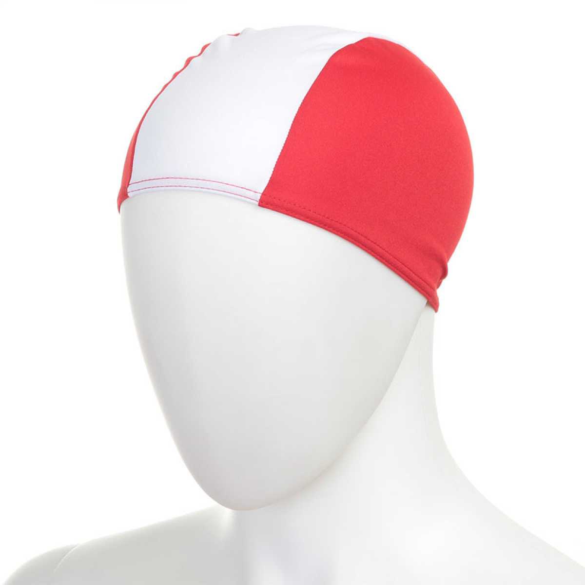 Шапочка для плавания детская FASHY Polyester Cap, 3236-00-15, бело-красный Шапочка для плавания детская FASHY Polyester Cap, 3236-00-15, бело-красный