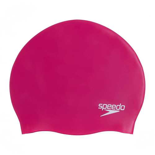 Шапочка для плавания SPEEDO Plain Molded Silicone Cap, 8-70984B495, РОЗОВЫЙ