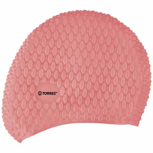 Шапочка для плавания TORRES Bobbles, SW-12204PK, розовый Шапочка для плавания TORRES Bobbles, SW-12204PK, розовый