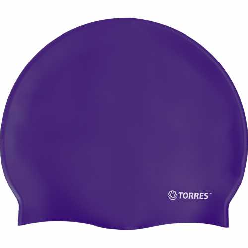 Шапочка для плавания TORRES Flat, SW-12201PL, фиолетовый Шапочка для плавания TORRES Flat, SW-12201PL, фиолетовый