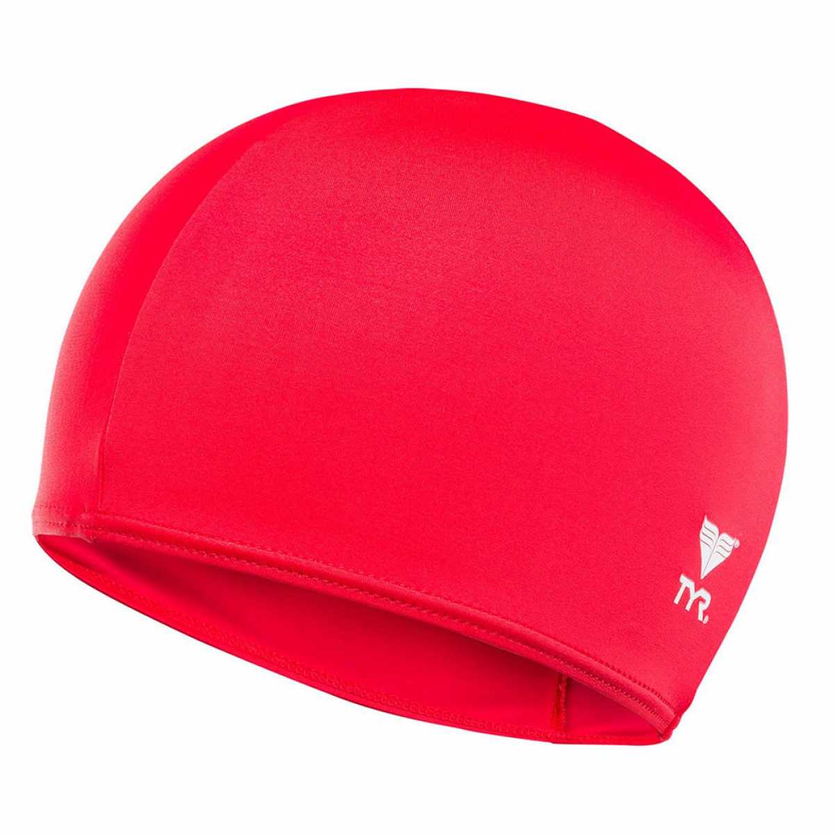 Шапочка для плавания TYR Solid Lycra Cap, LCY-610, КРАСНЫЙ Шапочка для плавания TYR Solid Lycra Cap, LCY-610, КРАСНЫЙ