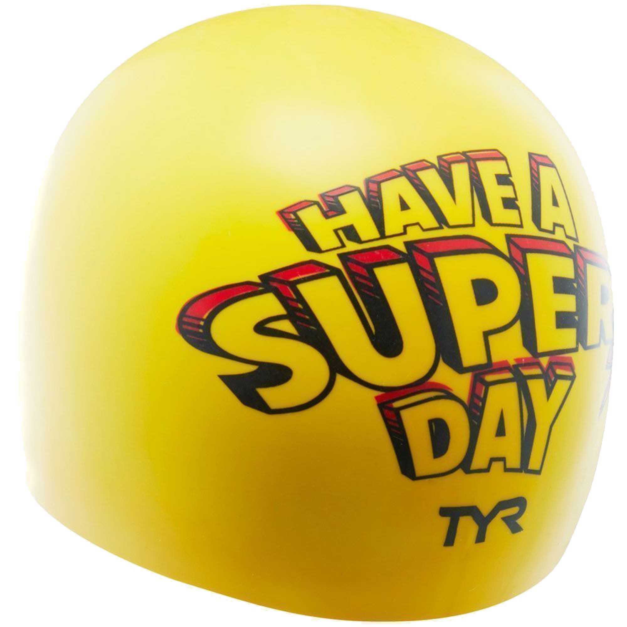 Шапочка для плавания TYR Super Day Swim Cap, LCSSPRDY-720, ЖЕЛТЫЙ Шапочка для плавания TYR Super Day Swim Cap, LCSSPRDY-720, ЖЕЛТЫЙ
