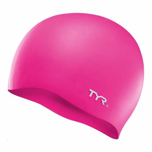 Шапочка для плавания TYR Wrinkle Free Silicone Cap, LCS-693, РОЗОВЫЙ